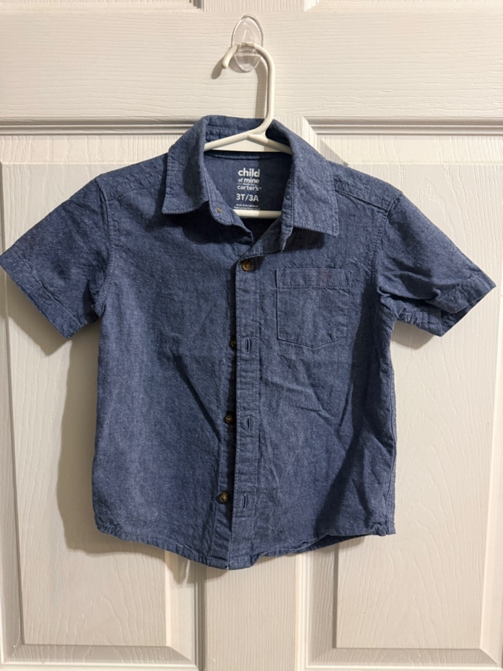 Boys Child of Mine by Carter's short-sleeve chambray button-down shirt